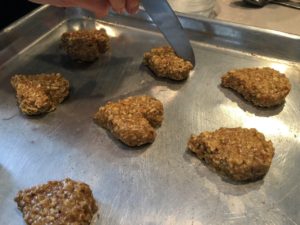 Making Heart Shaped Cookies