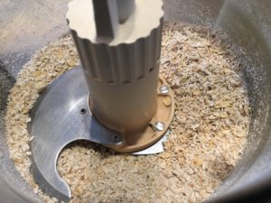 Ground oats for heart shaped thumbprint cookies