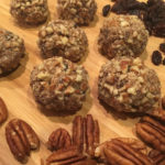 Simple to make, healthy to eat, pecan truffles.