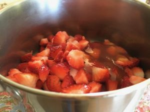 Simple to make strawberry jam.